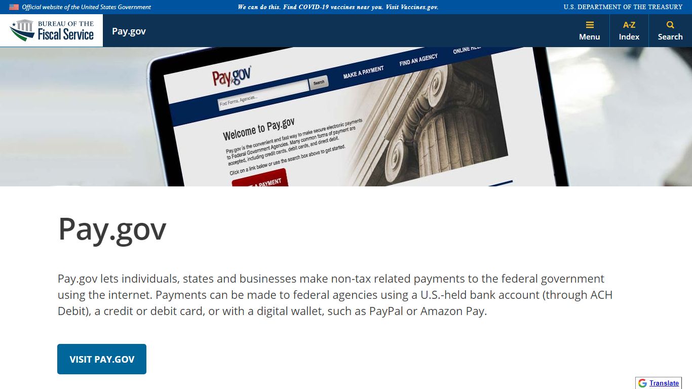 Pay.gov - Bureau of the Fiscal Service